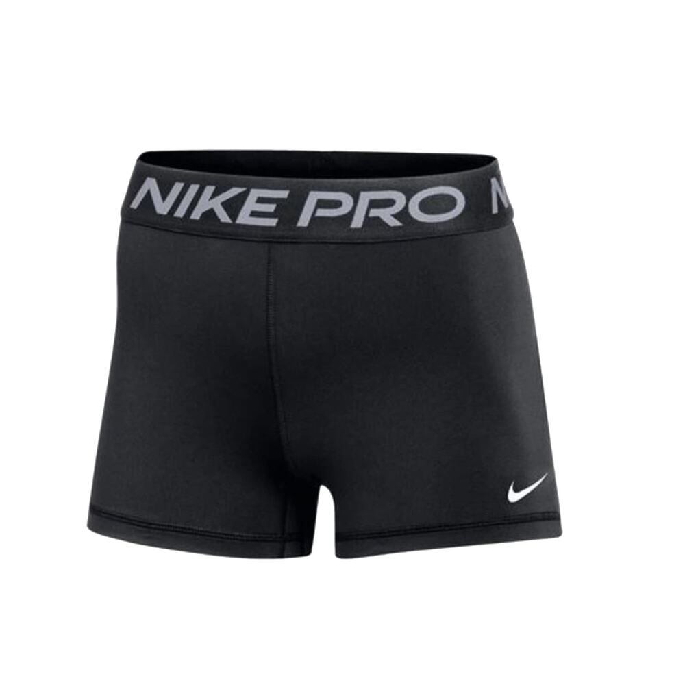 NWT NIKE WOMENS 5" PRO SHORT 365 BLACK WHITE CZ9857-010 - Medium - New